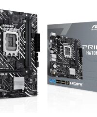 ASUS MB PRIME H610M-DLGA1700, 2x DDR5, 1x M.2,6xUSB1x VGA, 1x HDMI, mATX