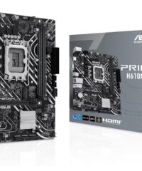 ASUS MB PRIME H610M-KLGA 1700, 2x DDR5,1x M.2,6xUSB1x VGA, 1x HDMI, mATX