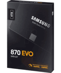 Samsung SSD 4TB 870 EVO2.5'' SATA3;V-NAND MLC560MB/s read,530MB/s write