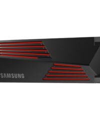 Samsung 990 PRO 2TB HeatsinkNVMe M.2,PCIe Gen 4.0 x47450MB/s read,6900MB/s write
