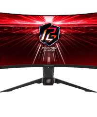 ASROCK MONITOR PG34WQ15R2B 34"CURVED GAMING;WQHD;165Hz;1ms;2xHDMI,DP;Speaker,High,Swivel,Tilt,WiFi