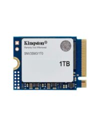 Kingston SSD 1TB NV3 M.2 2230NVMe PCIe Gen 4.0x4R/W : 6000/4000MB/s