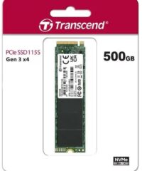 Transcend SSD 500GB M.2 NVMePCIe Gen3 x4,3,000/1,600 MB/s