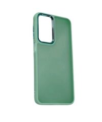 Silikonska maska Frame Samsung A56 Zelena