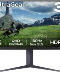 LG 32" UltraGear 32GS85Q-BNanoIPS, QHD 2560x1440, 180Hz350cd, 1ms, 2xHDMI, DP, 2xUSB 3.0