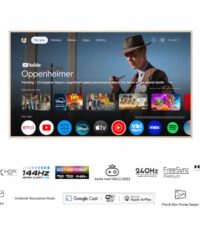 TCL 55"A300W NXTVISION 4K QLEDGoogle OS; 144Hz ART TV;Dolby Atmos; Ambient mode; HDMI 2.1