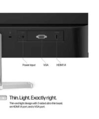HP 23,8" monitor 524sf  100Hz23,8",IPS,FHD,300cd,5ms,100Hz,VGA,HDMI,2godine garancije, srebreno-crn