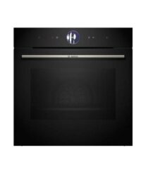 BOSCH pećnica  Serie 8|CRNA, Dodavanje PARE, AirFryer, A+, AutoOFF, Glasnovne naredbe, HomeConnect