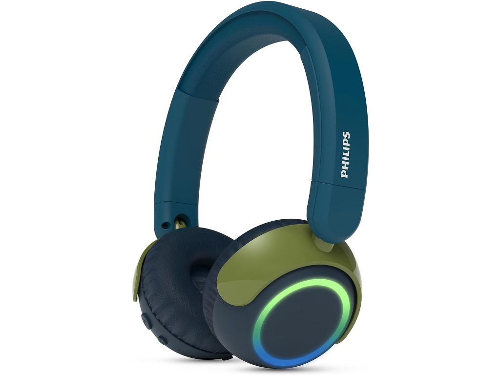 Philips TAK4200 djecije slusBT; LED svjetla; do 45h bateribezicno dijeljenje zvuka; aplikacija