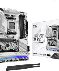ASROCK MB X870 PRO RS WIFIAMD X870, 4xDDR5, 3xM.24xSATA, WIFI7, USB4, RAID, ATX, 2.5G LAN
