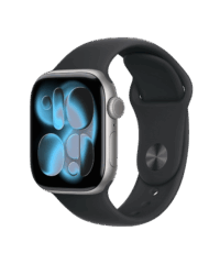 Apple Watch Series 11 GPS 46mm Space Grey Aluminium Case With Black Sport Band MEV44 M/L