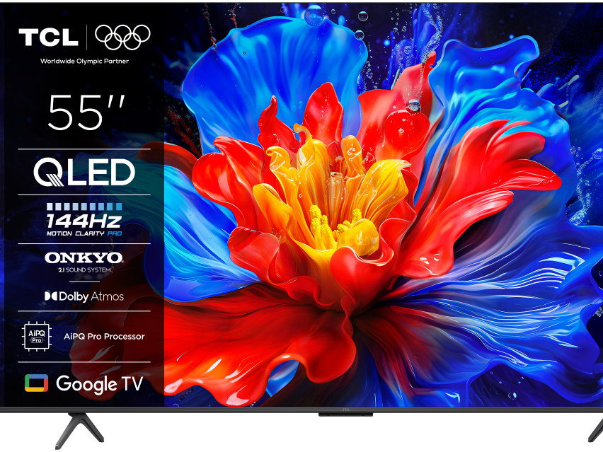 TCL 55"P8K 4K QLED TV 144HzGoogle TV; Motion Clarity Pro;Game Master; Onkyo 2.1; - Image 3