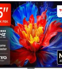 TCL 65"P8K 4K QLED TV 144HzGoogle TV; Motion Clarity Pro;Game Master; Onkyo 2.1;