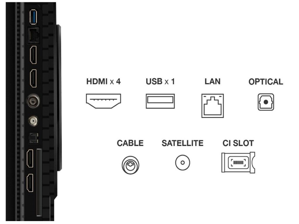 TCL 65"P8K 4K QLED TV 144HzGoogle TV; Motion Clarity Pro;Game Master; Onkyo 2.1; - Image 5