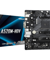 ASROCK MB A520-HDV, AM42xDDR4, 4xSATA, M.2, RAIDVGA, HDMI, Micro ATX