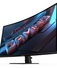 Gigabyte Monitor 31.5" GS32QCA31.5" VA 1500R, 2560x1440 QHD 250cd, 180Hz, 1ms, 2x HDMI, 1x DP