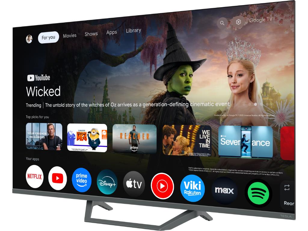 TESLA TV QLED Q43E655GUS UHD QLED powered by Google TV UHD Voice Control - Image 4