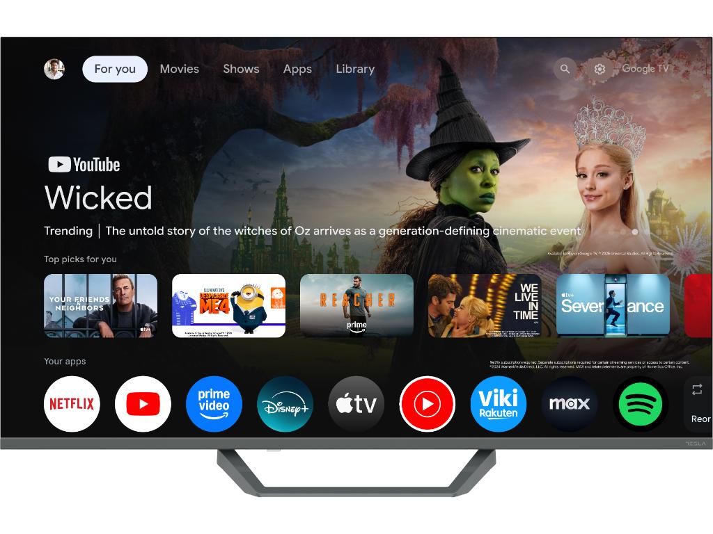 TESLA TV QLED Q43E655GUS UHD QLED powered by Google TV UHD Voice Control - Image 5