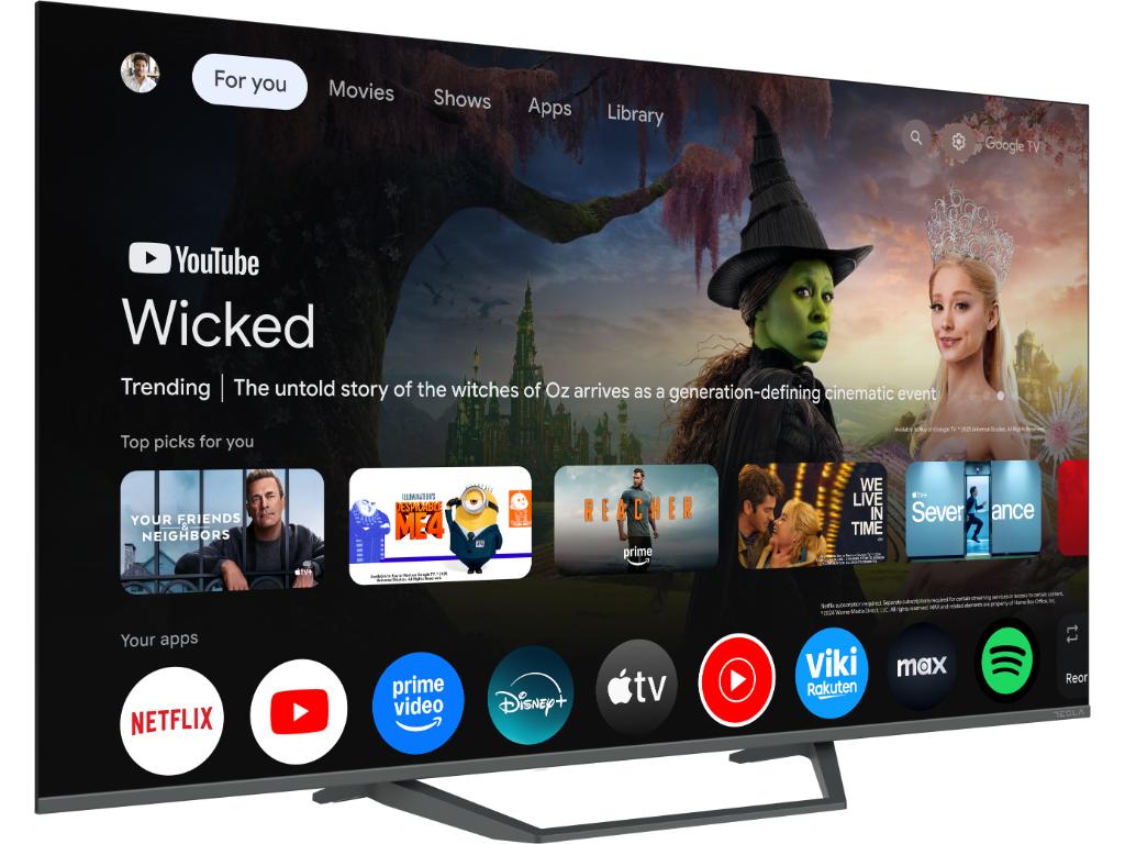 TESLA TV QLED Q55E655GUS QLED powered by Google TV Voice Control *NOVO* - Image 4