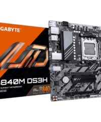 Gigabyte MB B840M DS3H AM5, 4x DDR5, 2x M.2, 4x SATA 1x HDMI, 2x DP, RAID, 14x USB, mATX