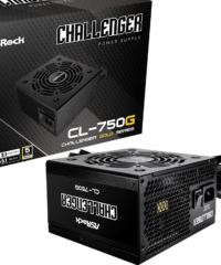 ASROCK PSU 750W Gold Challenge80PLUS, 120mm fan, ATX 3.1PCIe 5.1