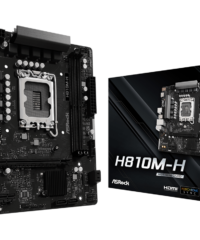 ASROCK MB H810M-H2xDDR5, M.2, 4xSATA, 10xUSBHDMI, Micro ATX