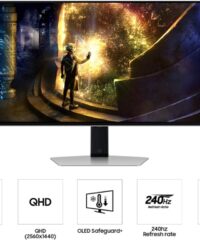 Samsung 27" Odyssey G61SD monQHD 2560x1440, 240Hz, OLED0.03ms, 250cd, 2xHDMI, DP, 2xUSB