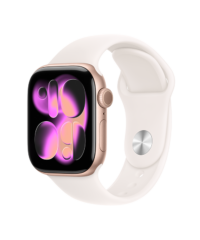 Apple Watch Series 11 GPS 42mm Rose Gold Aluminium Case With Light Blush SB MEU44 M/L