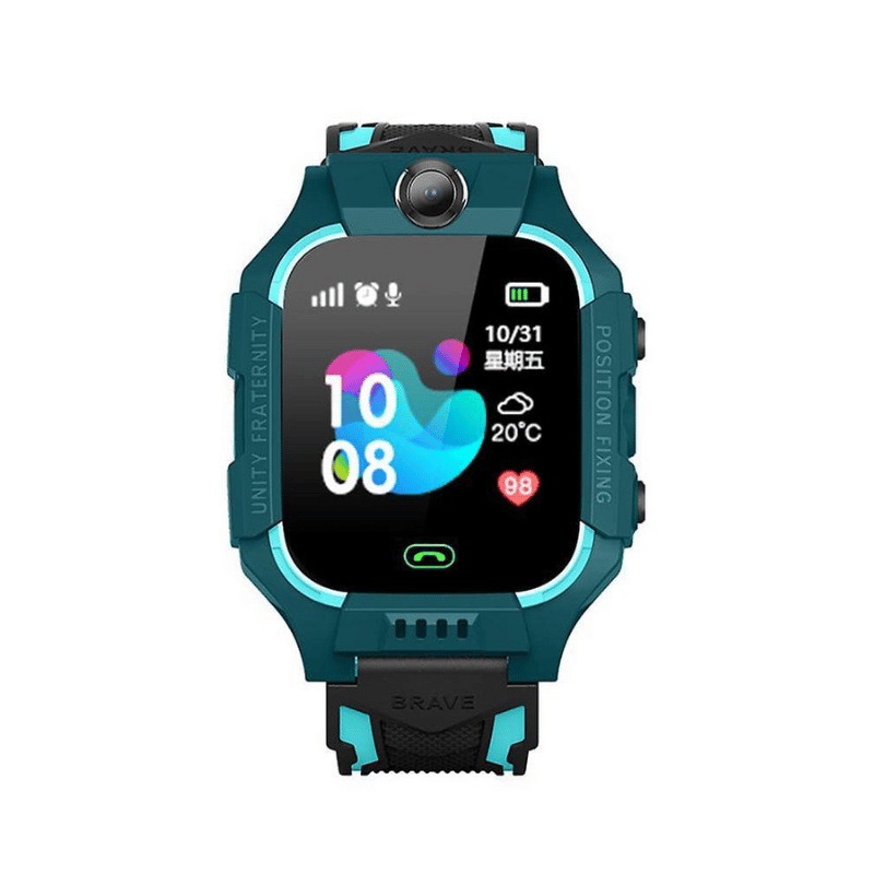 Djeciji pametni sat Q19 2G LBS lokacija Zeleni - Image 3