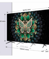 TCL 75"C6K 4K QD-Mini LED TV144Hz Google TV; Game Master;Dolby Atmos; Onkyo 2.1; HDR Premium;