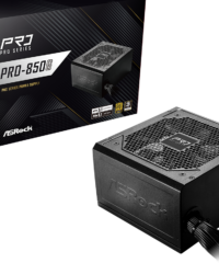 ASRock PSU 850W Gold, Pro80PLUS, 120mm fan, ATX 3.1PCIe 5.1