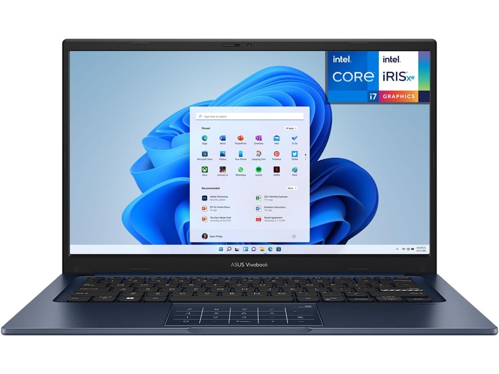 ASUS VivoBook 14 X1404VA-I7 14" FHD, Intel i7-1355U, 24GB DDR4, 512GB