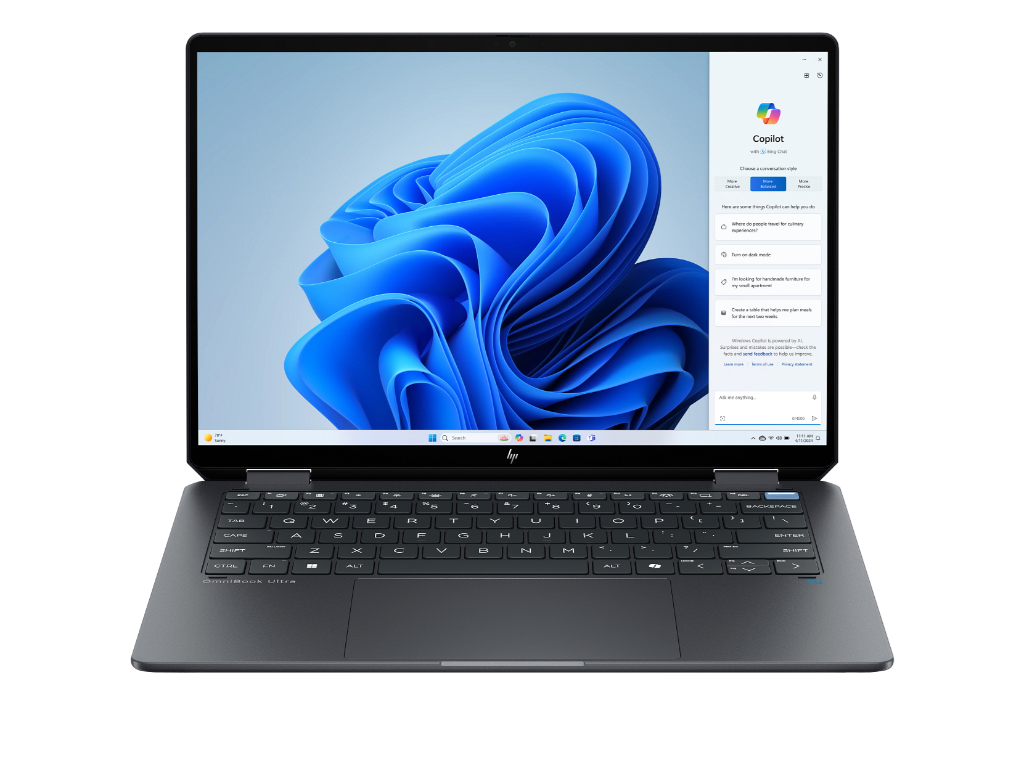 HP OmniBook Ultra Flip 14-fh0014" OLED, U7-256V 3.7/4.8GHz16GB DDR5, 1TB SSD, Backlit, FPR, W11Hom - Image 2