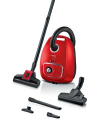 BOSCH Usisivač s vrećicom Serie 4|, PRO ANIMAL,Crveni, Operativni raspon 11m