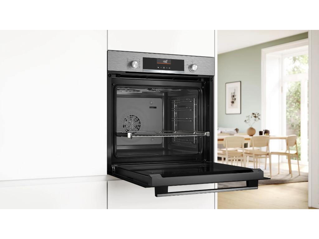 BOSCH pećnica Serie 6| INOX, A+, AirFRY, EcoClean,Vodilica,AutoPilot 10,71L - Image 2