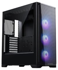 Phanteks Case Eclipse G370A Mid tower, ATX, Black 3x RGB fans