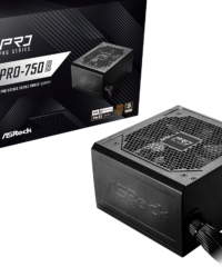 ASRock PSU 750W Bronze, Pro80PLUS, 120mm fan, ATX 3.1PCIe 5.1