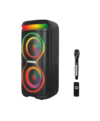 Bluetooth zvucnik XO F58 40W RGB + daljinski i wireless mikrofon Black