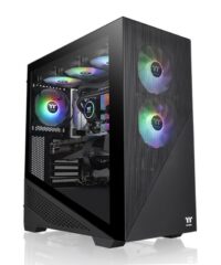 Thermaltake Divider 370 ARGB Mid tower, tempered glass, 3x 120mm ARGB PWM fan