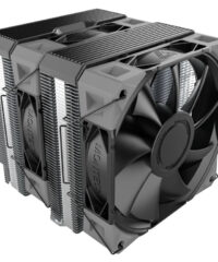 Montech NX600 CPU Cooler Black Dual-tower, 120mm Height: 132.5mm