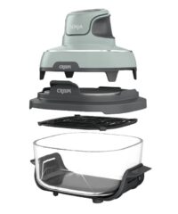 Ninja CRISPi 4u1 Mint4 funkcije,prenosna friteza,snaga 1700W,2 posude 3.8L i 1.4L