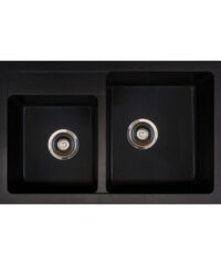 Metalac sudoper xQuadro Plus 2D / crni