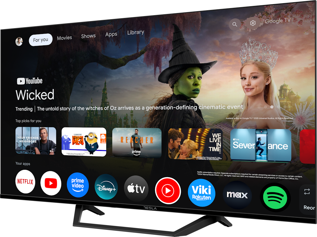 TESLA TV 40E655BFS FHD Google Powered by Google TV 2x10W Box Speakers - Image 3