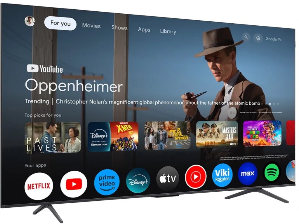 TCL 85"P8K 4K QLED TV 144HzGoogle TV; Motion Clarity Pro;Game Master; Onkyo 2.1; - Image 2