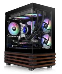 Thermaltake View170 ARGB Microtempered glass, wood, 3xARGBVGA: 340mm, CPU Cooler: 160mm