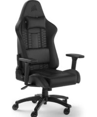 Corsair TC100 Gaming ChairLeatherette Black/Black, 120kg