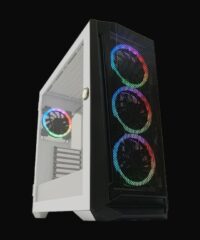 LC-Power Case Gaming 805BWHolo-1_X, Midi-Tower,4x120ARGBGPU: 390mm, CPU Cooler: 165mm