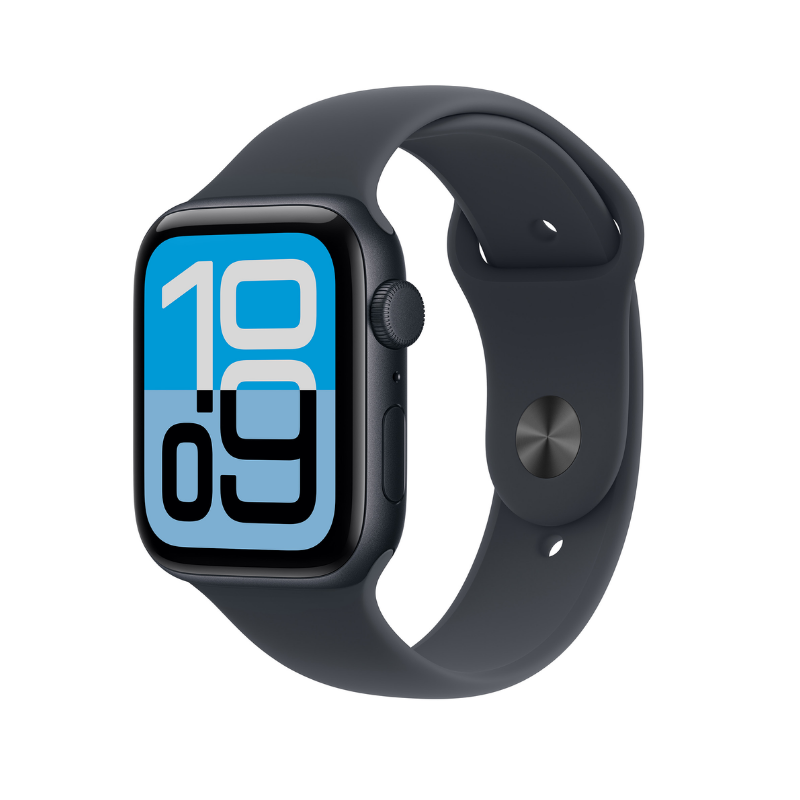 Apple Watch SE 3 GPS 44mm Midnight Aluminium Case + Midnight SB MEHQ4 S/M