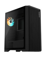 Gigabyte C103Glass Global Case Mid-tower, ATX, Black 1x ARGB fan