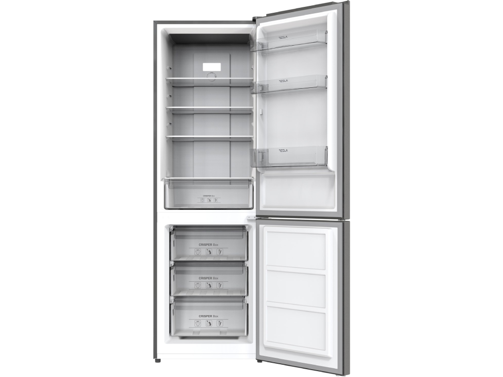 Frižider TESLA RC3201FHXE kombinovani/Total No Frost/E/210L+83L/60x60x185cm/inox - Image 2